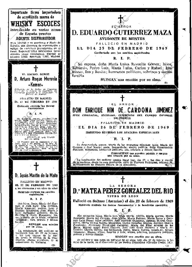 ABC MADRID 27-02-1969 página 95