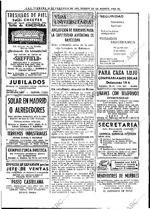 ABC MADRID 28-02-1969 página 30