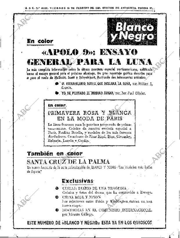 ABC SEVILLA 28-02-1969 página 37