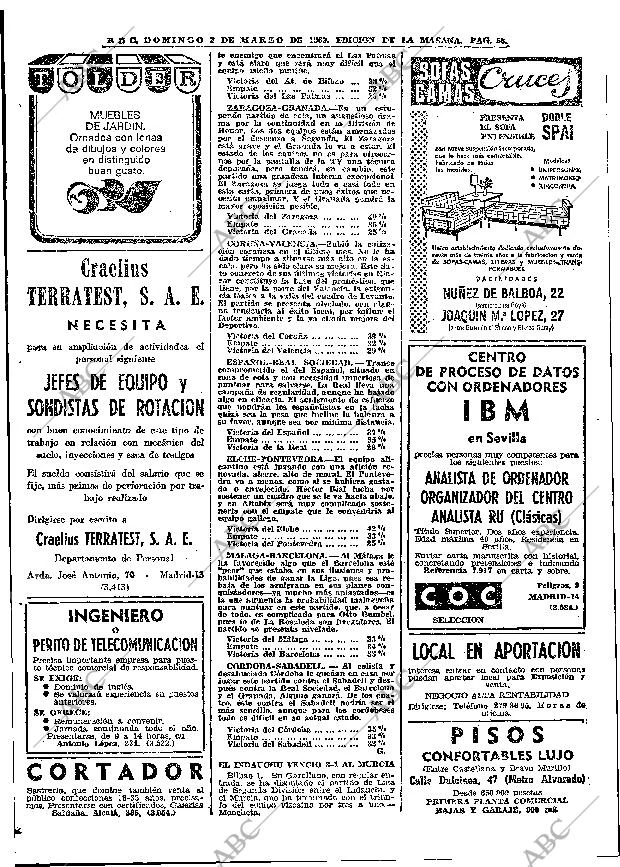 ABC MADRID 02-03-1969 página 66