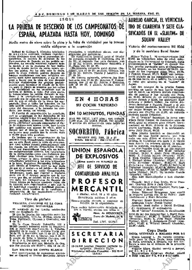 ABC MADRID 02-03-1969 página 67