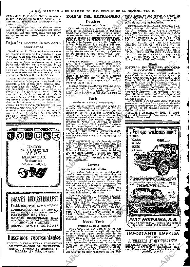 ABC MADRID 04-03-1969 página 62