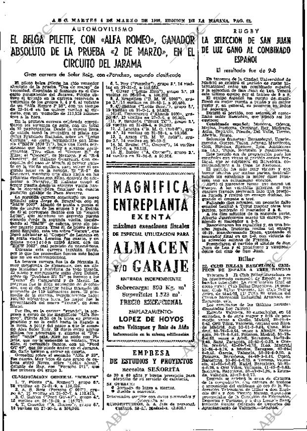 ABC MADRID 04-03-1969 página 74