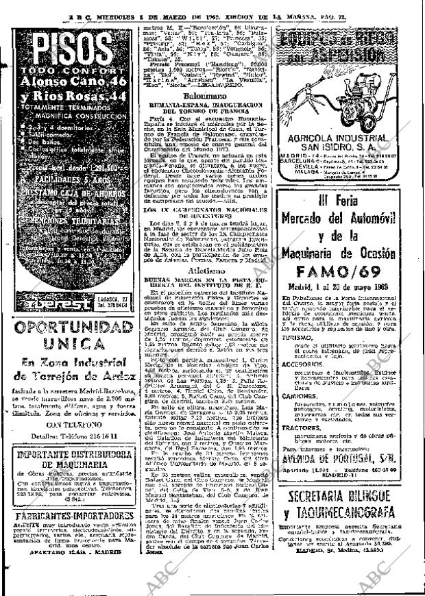 ABC MADRID 05-03-1969 página 86