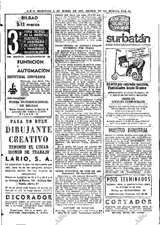 ABC MADRID 05-03-1969 página 90