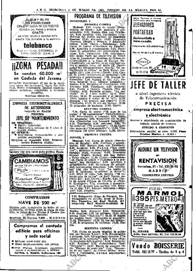 ABC MADRID 05-03-1969 página 99