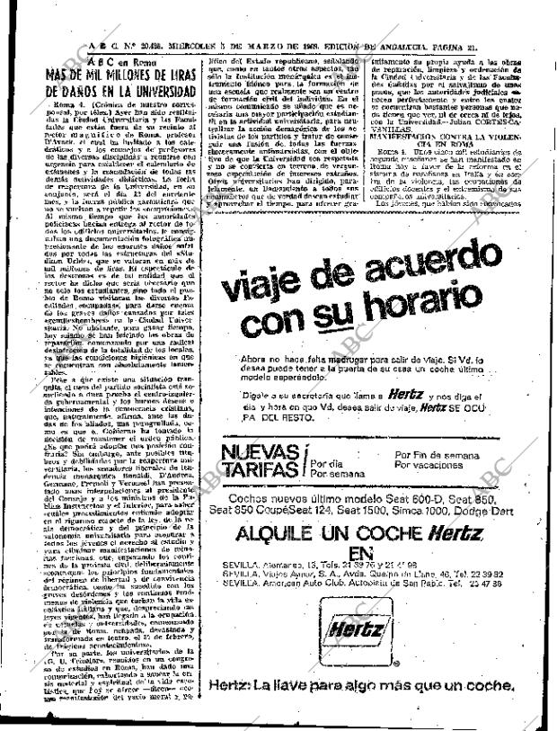 ABC SEVILLA 05-03-1969 página 21