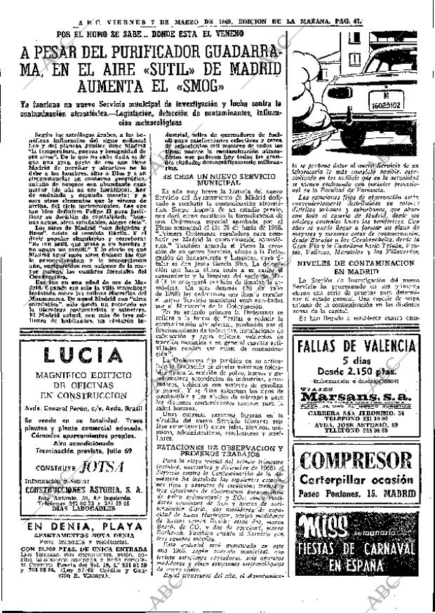 ABC MADRID 07-03-1969 página 61