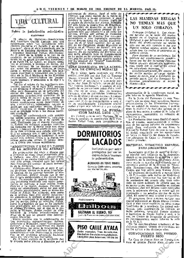 ABC MADRID 07-03-1969 página 65