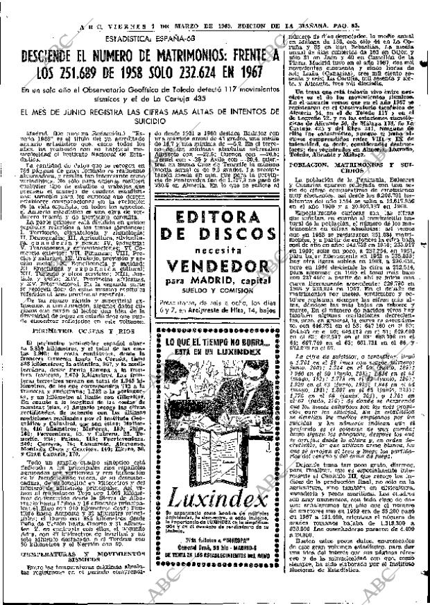 ABC MADRID 07-03-1969 página 79