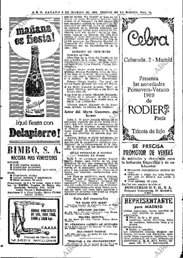 ABC MADRID 08-03-1969 página 86