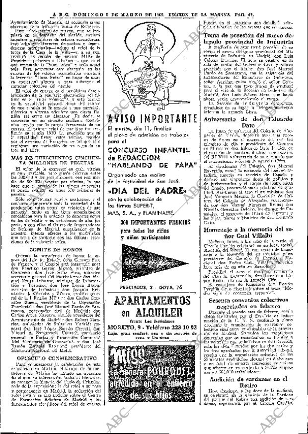 ABC MADRID 09-03-1969 página 52