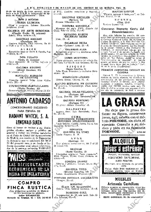 ABC MADRID 09-03-1969 página 58