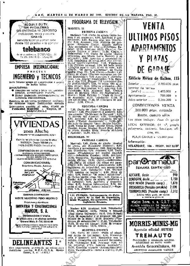 ABC MADRID 11-03-1969 página 114