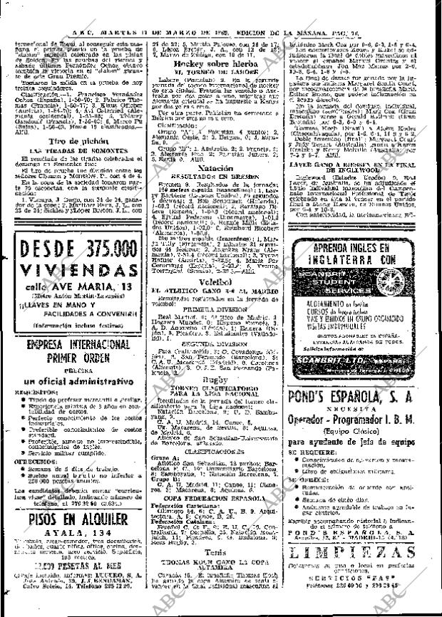 ABC MADRID 11-03-1969 página 98