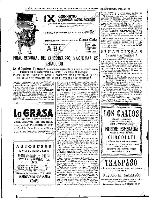 ABC SEVILLA 11-03-1969 página 50