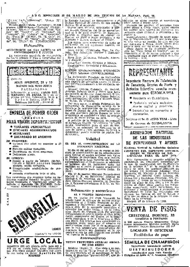 ABC MADRID 12-03-1969 página 96