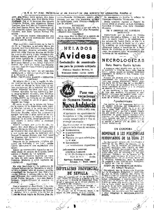 ABC SEVILLA 12-03-1969 página 51