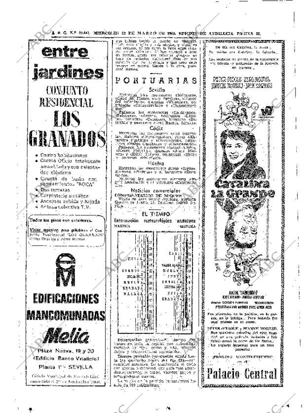ABC SEVILLA 12-03-1969 página 56