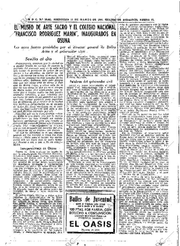 ABC SEVILLA 12-03-1969 página 57