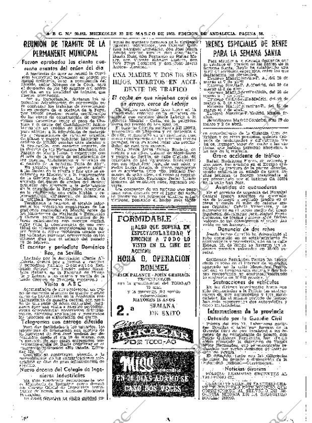 ABC SEVILLA 12-03-1969 página 58
