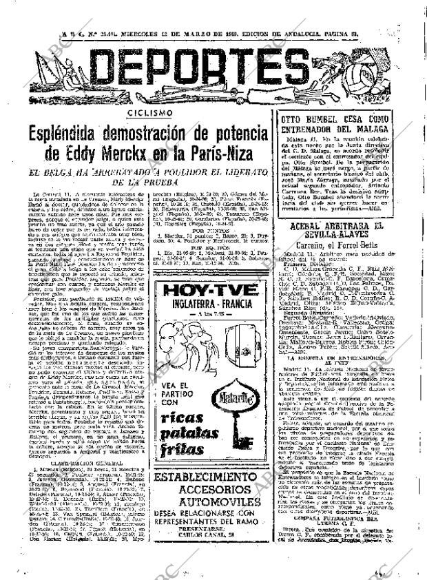 ABC SEVILLA 12-03-1969 página 61