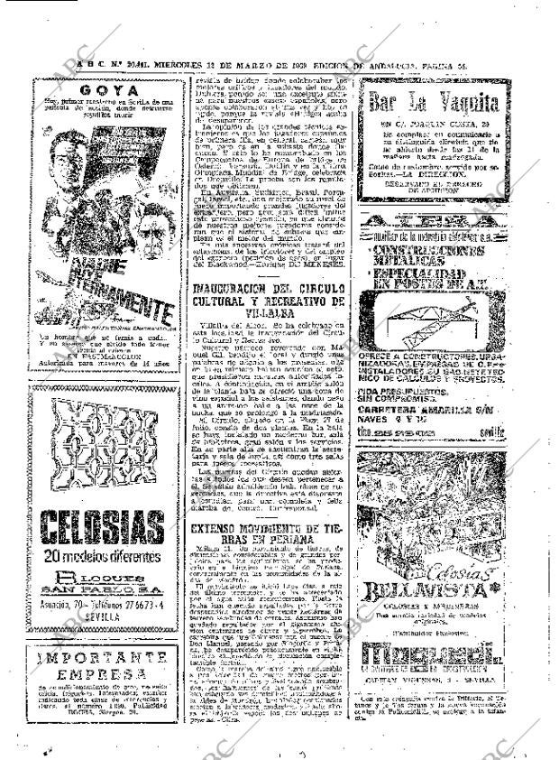 ABC SEVILLA 12-03-1969 página 64