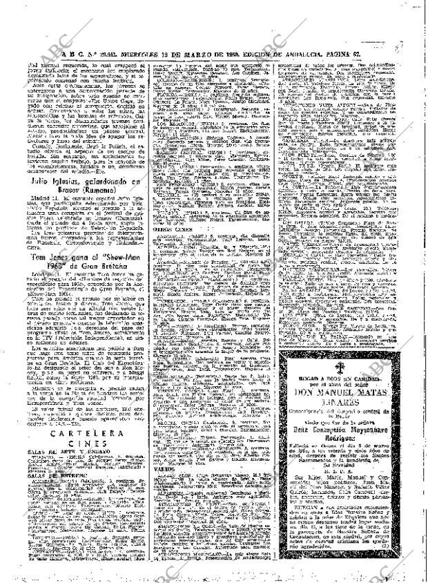 ABC SEVILLA 12-03-1969 página 67