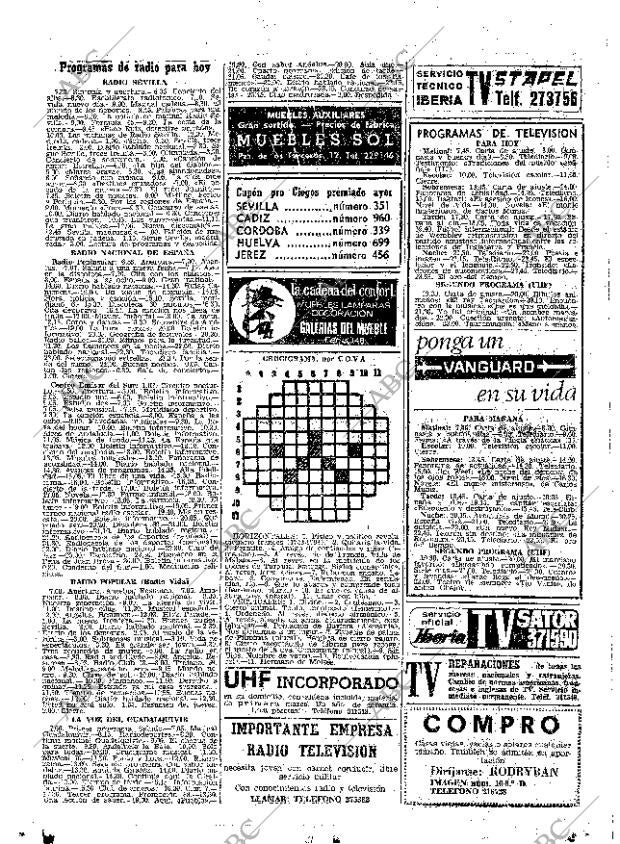 ABC SEVILLA 12-03-1969 página 78