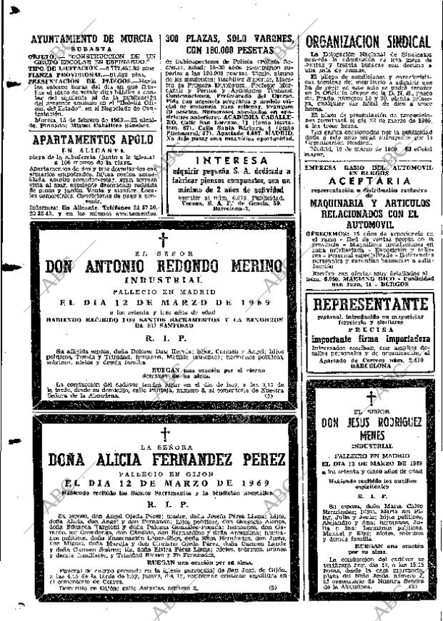 ABC MADRID 13-03-1969 página 116