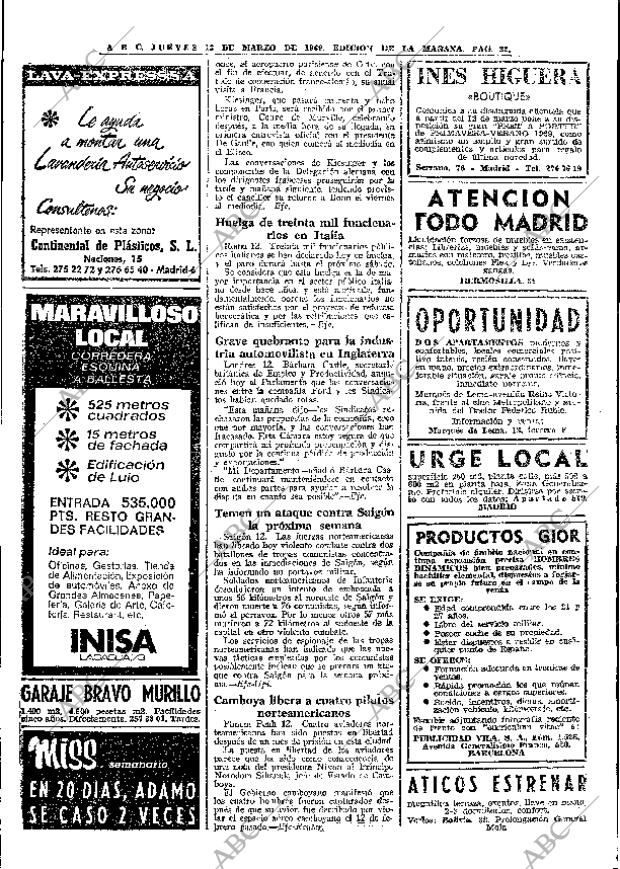 ABC MADRID 13-03-1969 página 36