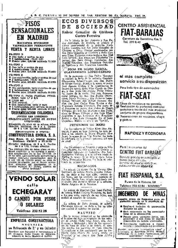 ABC MADRID 13-03-1969 página 72