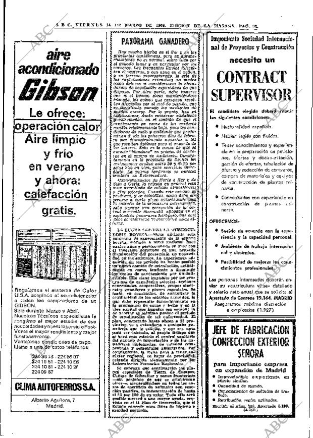 ABC MADRID 14-03-1969 página 66