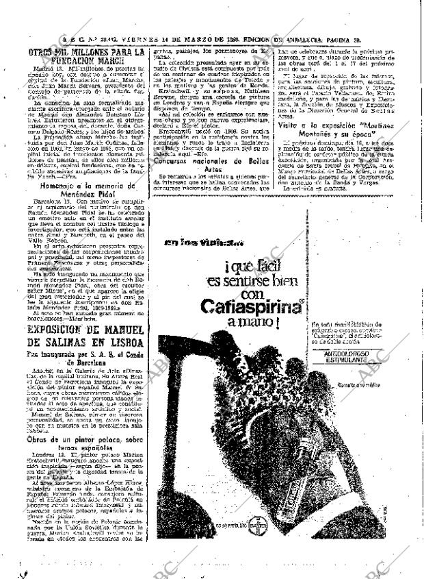 ABC SEVILLA 14-03-1969 página 39