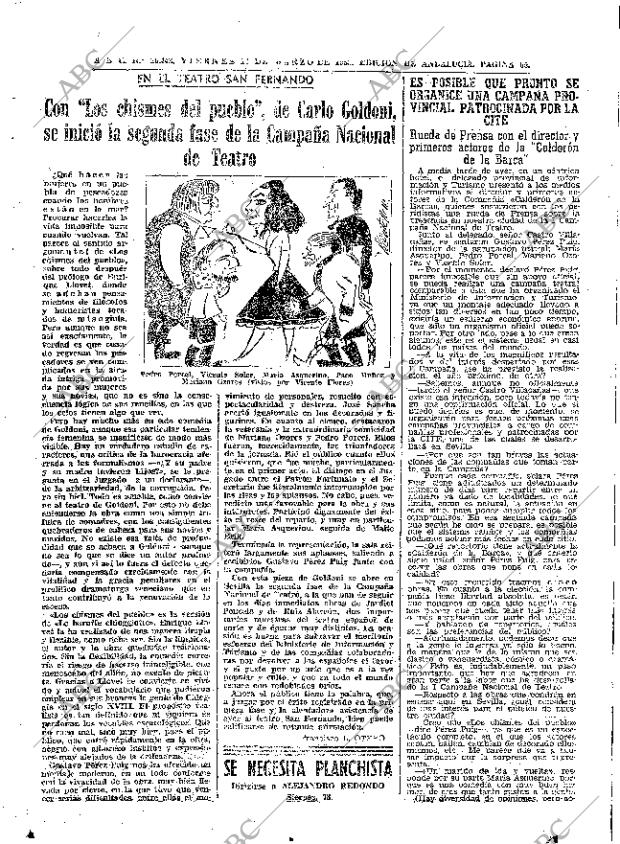 ABC SEVILLA 14-03-1969 página 65