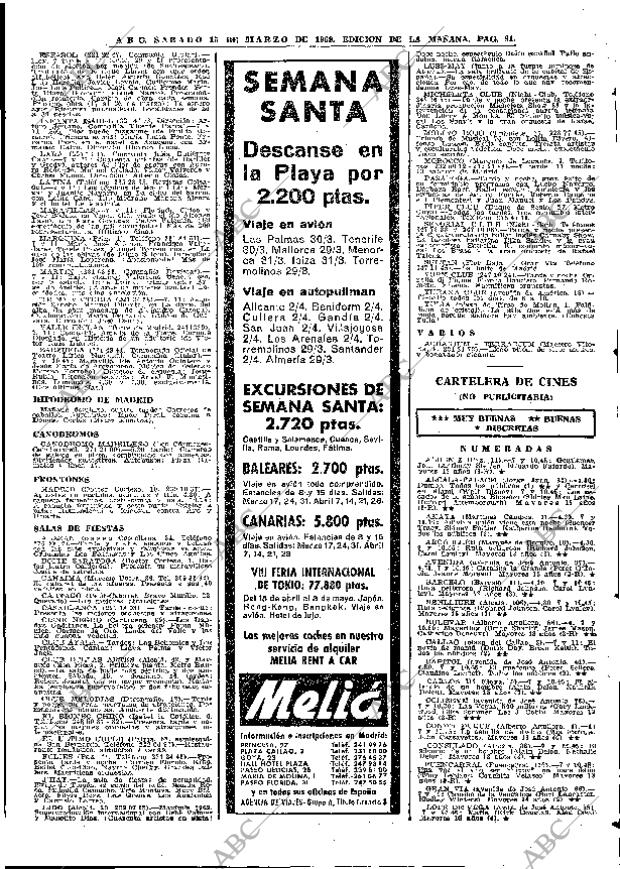 ABC MADRID 15-03-1969 página 113