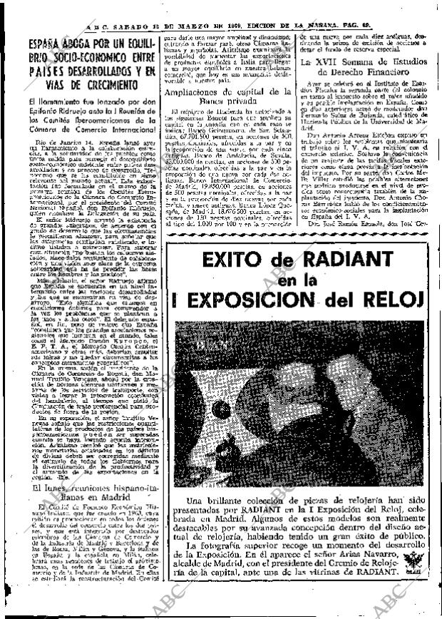 ABC MADRID 15-03-1969 página 91