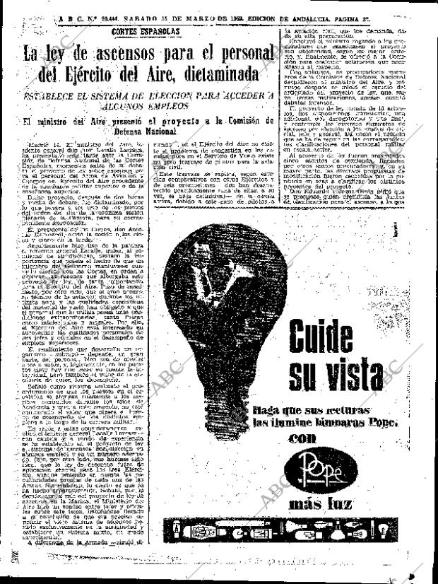 ABC SEVILLA 15-03-1969 página 37