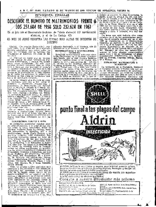 ABC SEVILLA 15-03-1969 página 55