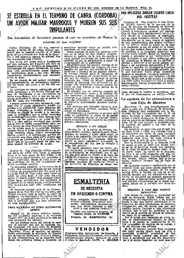 ABC MADRID 16-03-1969 página 45