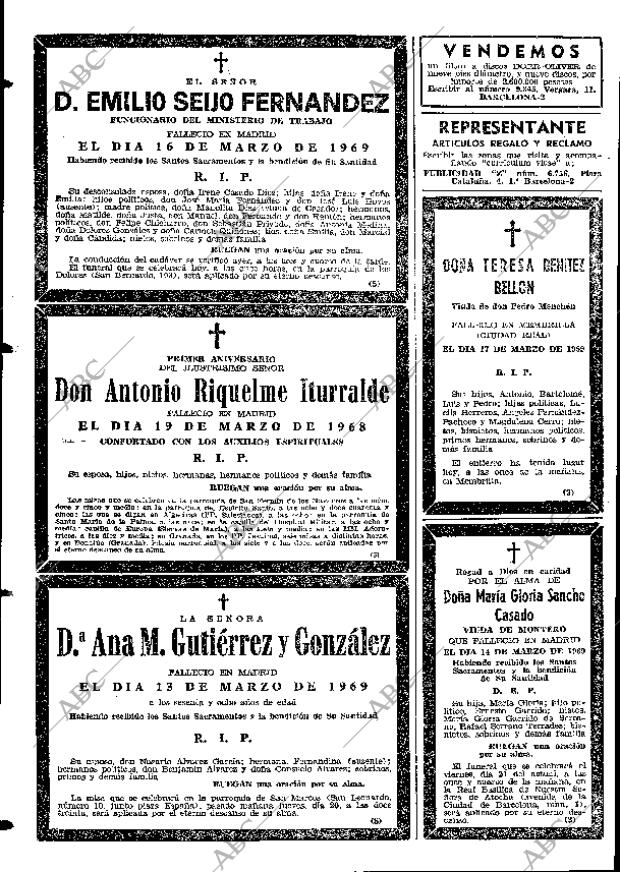 ABC MADRID 18-03-1969 página 112