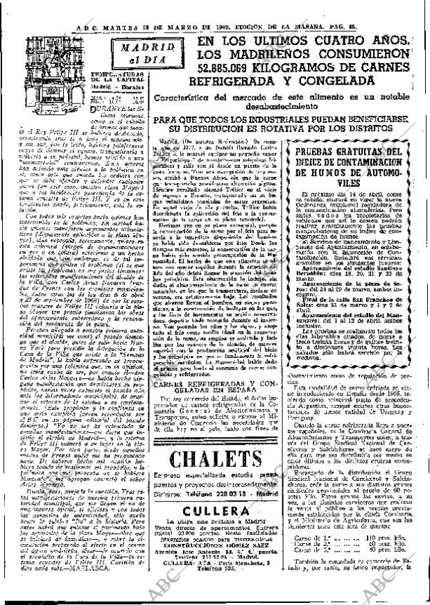 ABC MADRID 18-03-1969 página 59