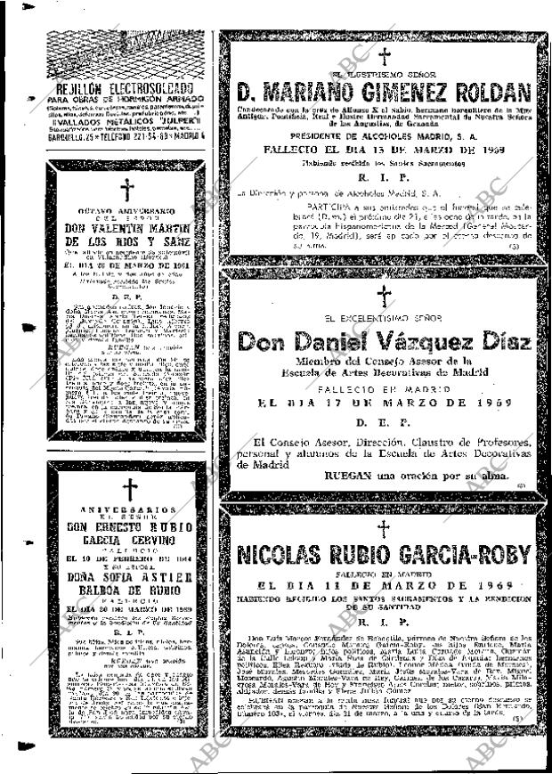 ABC MADRID 19-03-1969 página 122