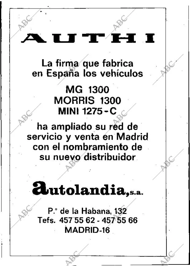 ABC MADRID 19-03-1969 página 26