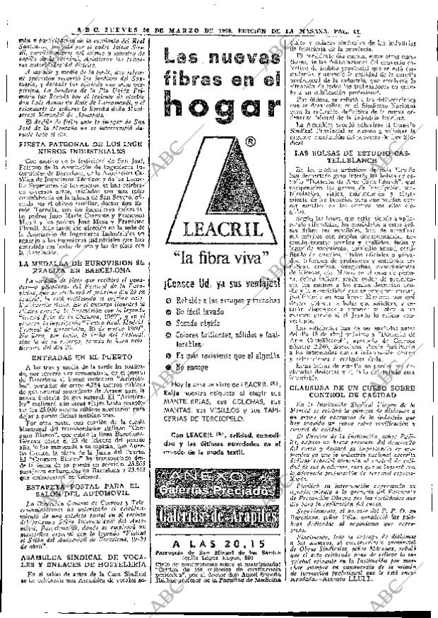 ABC MADRID 20-03-1969 página 60