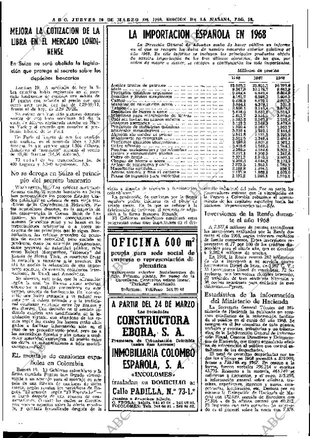 ABC MADRID 20-03-1969 página 73