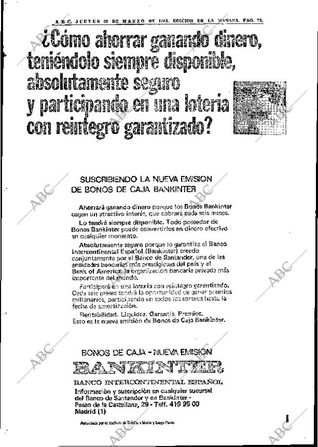 ABC MADRID 20-03-1969 página 86