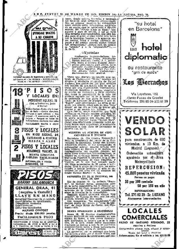 ABC MADRID 20-03-1969 página 92