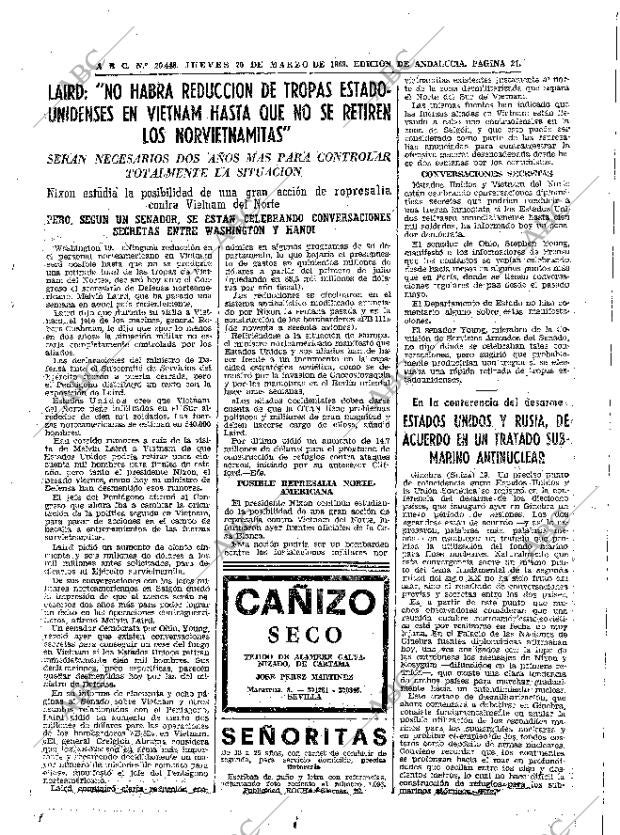 ABC SEVILLA 20-03-1969 página 21