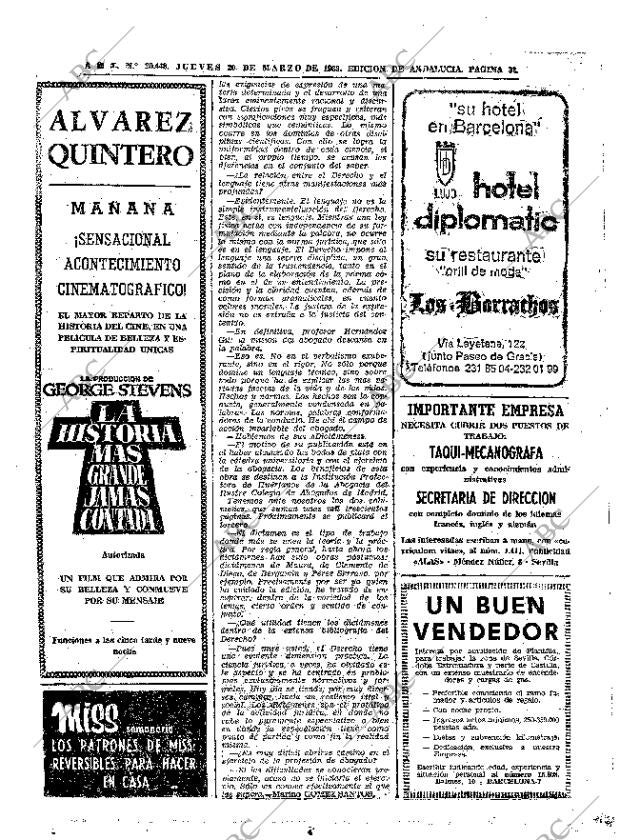 ABC SEVILLA 20-03-1969 página 32